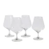 Copos Cocktail-CASA After Dinner Copo Para Conhaque Conjunto De 4 Transparente