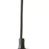 Candeeiros Pendentes-CASA Alu Candeeiro De Teto Preto, Metal