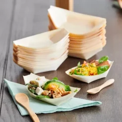 Aperitivo E Tapas-CASA Apero Eco Pratinhos Conjunto De 20 Natural