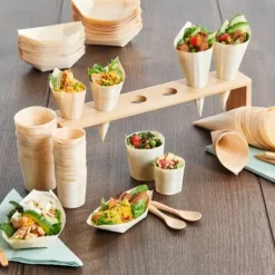 Aperitivo E Tapas-CASA Apero Eco Pratinhos Conjunto De 20 Natural