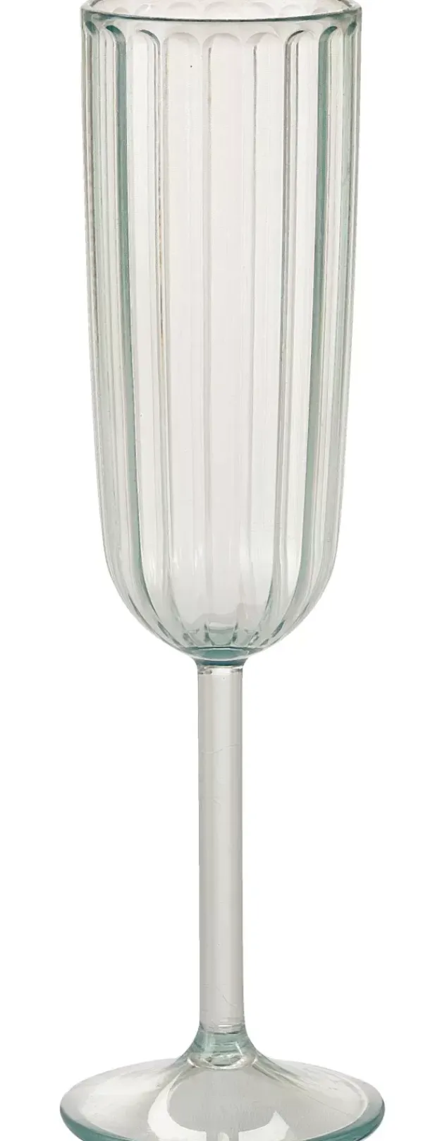 Copos Para Champanhe-CASA Aura Green Flute Verde