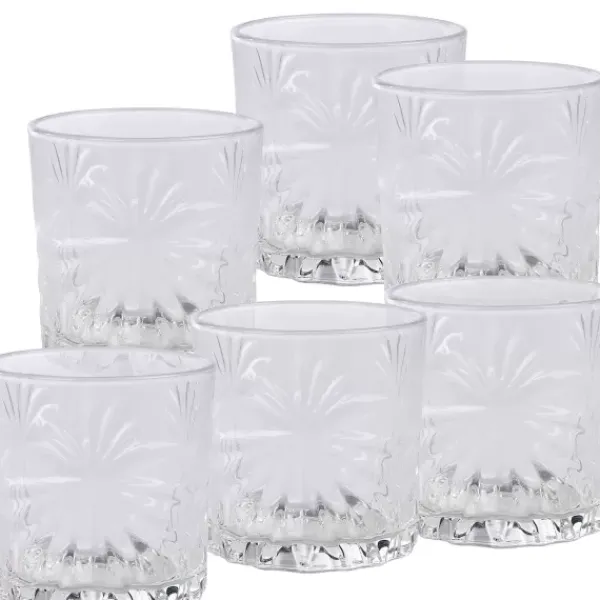 Copos Para Beber-CASA Bar Copos Conjunto De 6 Transparente