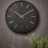 Rel Gios-CASA Black Rel Gio De Parede Preto
