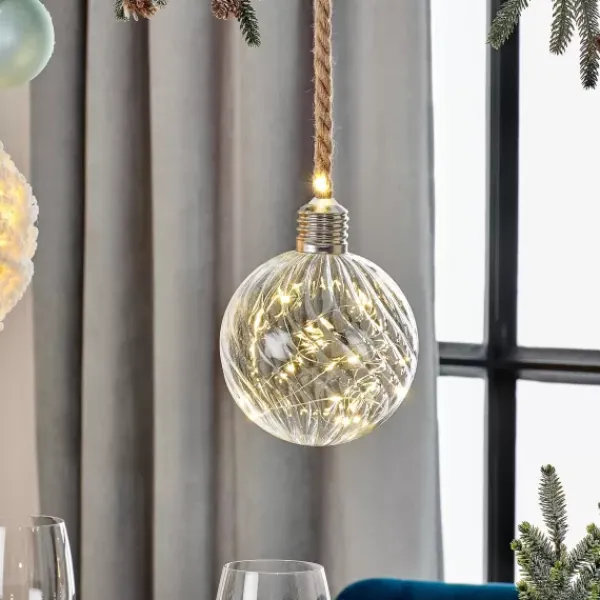 Lâmpadas Led-CASA Bloxem Bola Deco Com 20 Leds Transparente