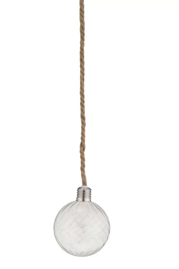 Lâmpadas Led-CASA Bloxem Bola Deco Com 20 Leds Transparente