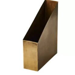 Porta-Revistas-CASA Brass Porta-Revistas Bronze