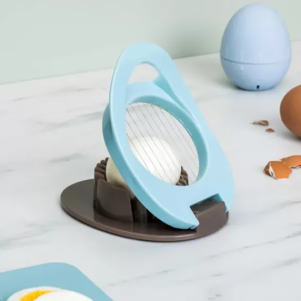 Instrumentos De Cozinha-CASA Kitchen Corta-Ovo Cinzento, Azul