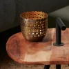 Suportes Para Velas Para Lamparinas-CASA Cassio Partylight Dourado