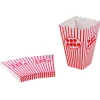 Acessórios De Cozinha-CASA Cinema Caneca Pipocas Conjunto De 8 Branco, Vermelho