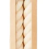 Velas-CASA Curl Velas Conjunto De 2 Bege
