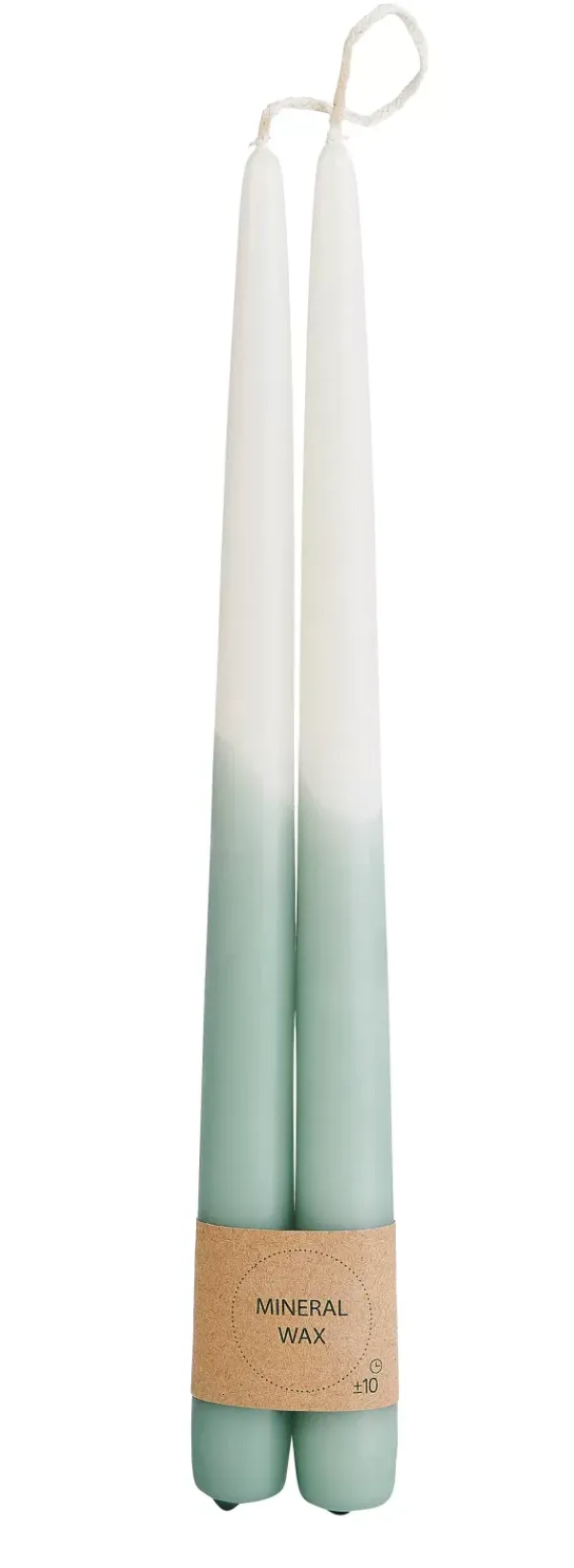 Velas-CASA Duo Velas Conjunto De 2 Creme, Menta, Multicolor