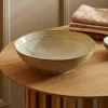 Tigelas-CASA Earth Marl Tigela Creme Bege