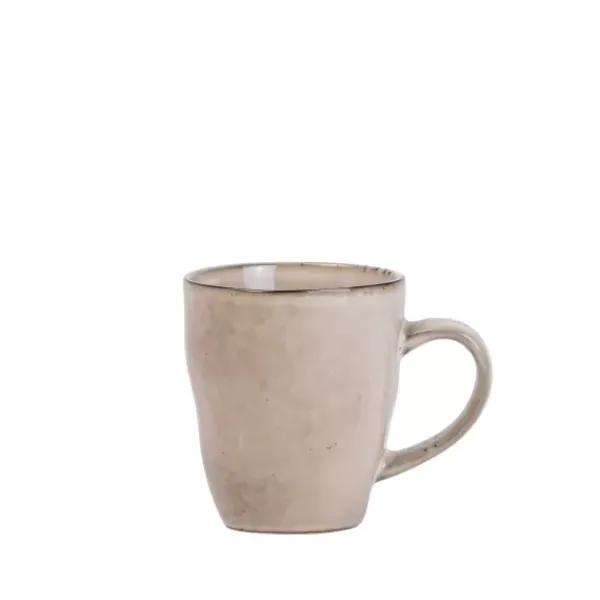 Canecas-CASA Earth Sand Caneca Com Pega Claro Castanho