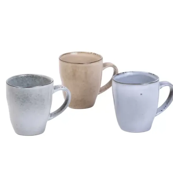 Canecas-CASA Earth Sand Caneca Com Pega Claro Castanho