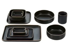 Canecas-CASA Elements Caneca Preto