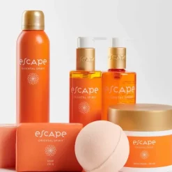 Cuidado De Corpo-CASA Escape Oriental Spirit Bola Efervescente Cor-De-Laranja