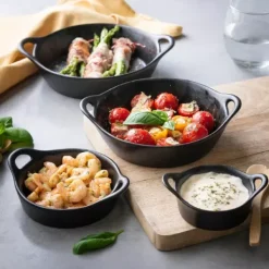 Aperitivo E Tapas-CASA Fero Prato Para Forno Preto