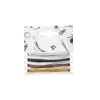Prendas-CASA Fiori Fio De Arame Conjunto De 4 Preto, Castanho, Dourado, Prateado