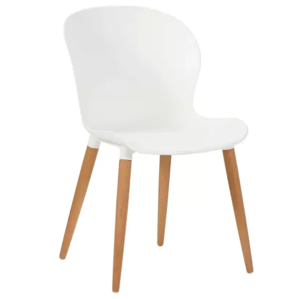 Cadeiras Sala Jantar-CASA Frida / Fray Set De 4 P S Eucalip Natural