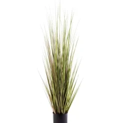 Plantas Artificiais-CASA Herba Relva Em Vaso Verde