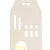 Suportes Para Velas Para Lamparinas-CASA Home Porta-Vela Para Lamparina Branco, Natural