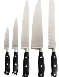 Facas Para Cortar-CASA Julienne Faca De Cozinheiro Preto