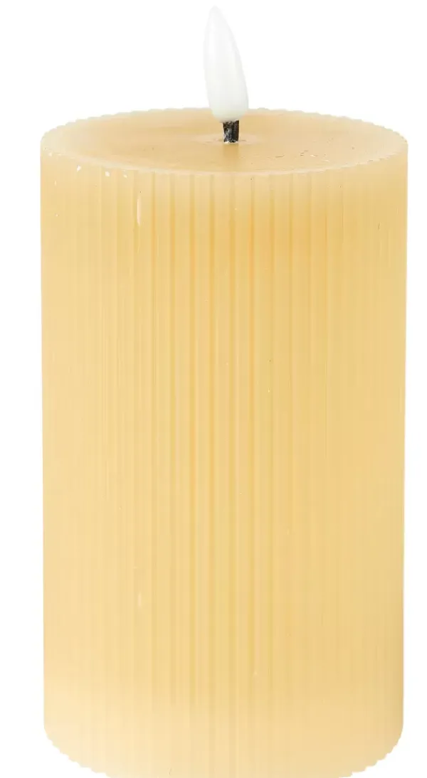 Velas Led-CASA Led Vela Com Led Castanho