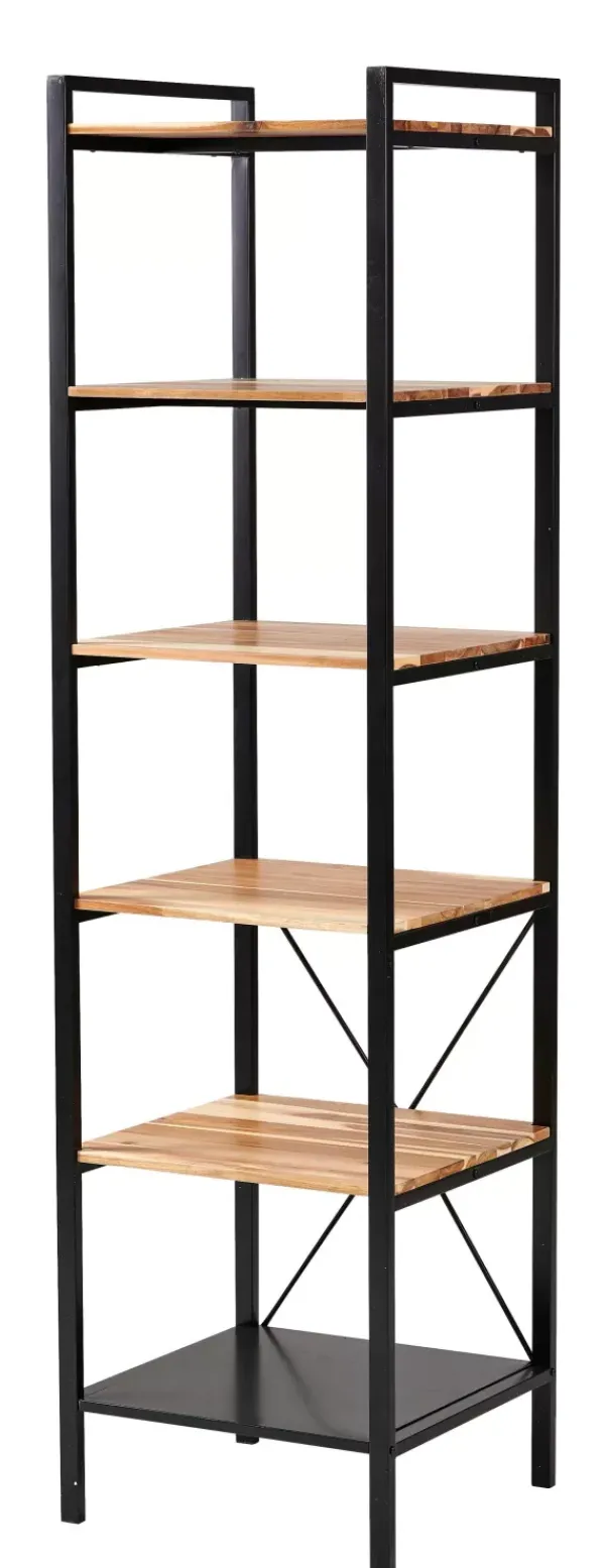 Estantes-CASA Marcel Estante Para Roupa Preto