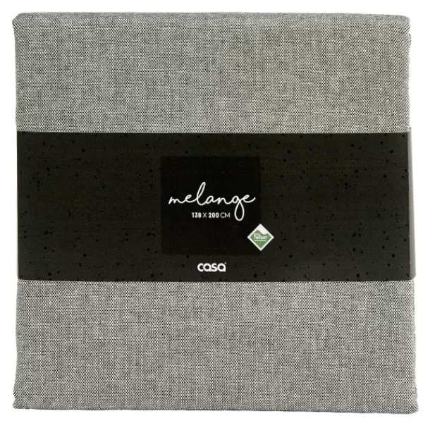Toalhas De Mesa-CASA Melange Toalha De Mesa Preto