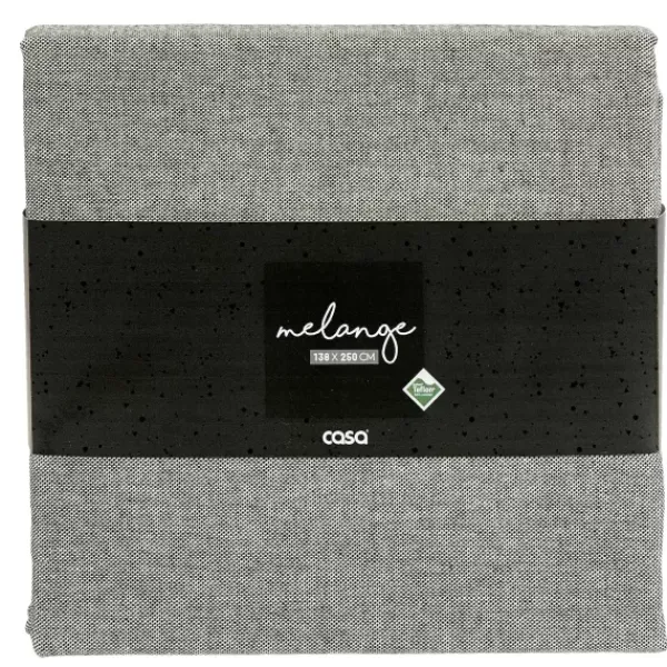 Toalhas De Mesa-CASA Melange Toalha De Mesa Preto