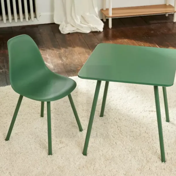 Móveis Para Criancas-CASA Mika Mesa Para Crian As Verde
