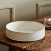 Tigelas-CASA Mineral Marble Tigela Branco