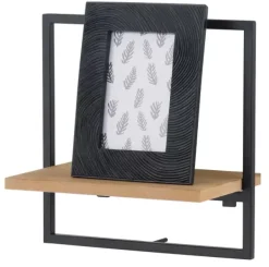 Estantes De Parede-CASA Mix&Match Estante Para Pendurar Preto, Natural