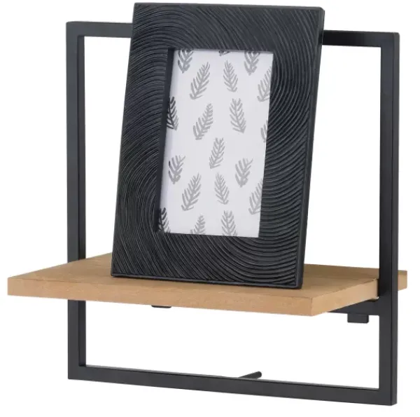 Estantes De Parede-CASA Mix&Match Estante Para Pendurar Preto, Natural