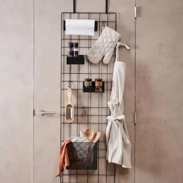 Decora O De Parede-CASA Modular Estante Fio Preto