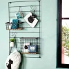 Estantes De Parede-CASA Modular Estante Preto
