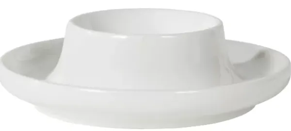 Bases Para Ovos-CASA Moon Base Para Ovo Branco