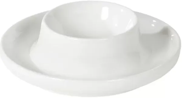 Bases Para Ovos-CASA Moon Base Para Ovo Branco