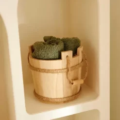 Acessórios De Banho-CASA Natural Life Organizador Sauna Natural