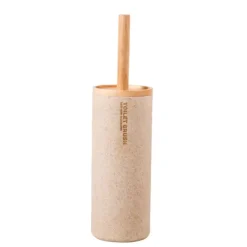 Acessórios Sanita-CASA New Resin Escova Sanita Em Suporte Natural