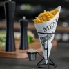 Aperitivo E Tapas-CASA Njam Xl Suporte Com Recipiente Preto, Prateado