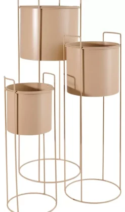 Vasos Em P-CASA Pluto Vaso Creme Amarelo