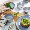 Instrumentos De Cozinha-CASA Proline Argolas Para Servir Conjunto De 3 Prateado