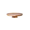 Pratos Para Servir-CASA Pure Luxury Suporte Para Bolo Natural