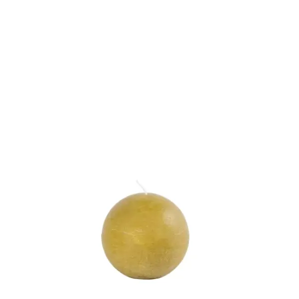 Velas-CASA Pure Rustic Vela Bola Oliva Verde