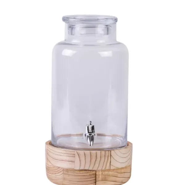 Distribuidor De Bebida-CASA Puri Recipiente Bebida Com Torneira Transparente