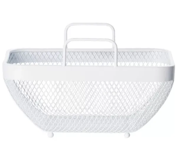 Acessórios De Cozinha-CASA Puro Cesto Branco