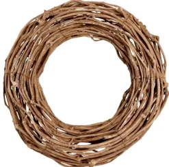 Flores Artificiais-CASA Rattan Coroa Natural