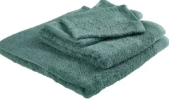 Luvas De Banho-CASA Recycle Luvas De Banho Conjunto De 2 Aqua Verde