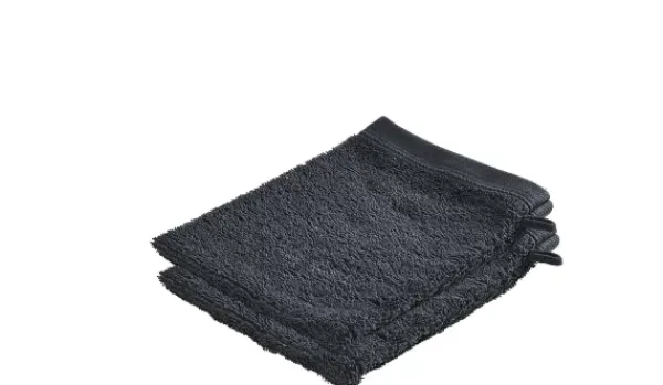 Luvas De Banho-CASA Recycle Luvas De Banho Conjunto De 2 Antracite Cinzento